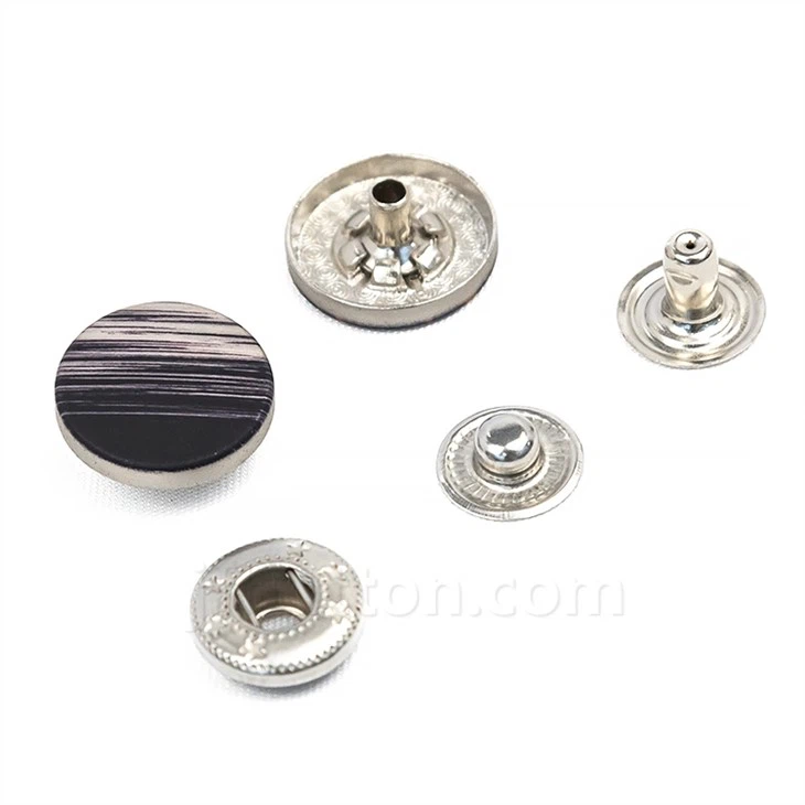 Decorative Snap Fasteners For Clothing