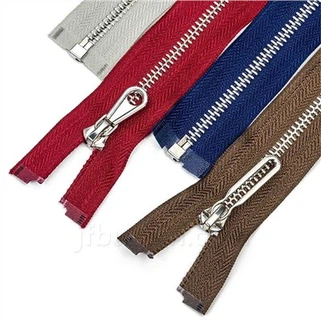 28 palcový kovový kabát zips