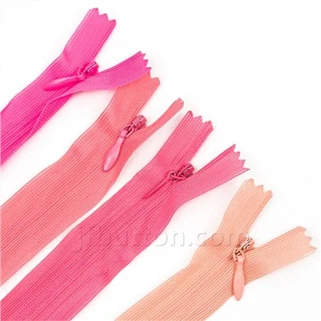 20-palcový neviditeľný zips