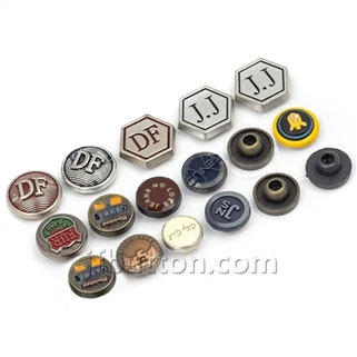 Nity na gombíky pre džínsy Denim