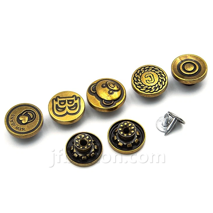 Heavy Duty Replacement Jean Buttons