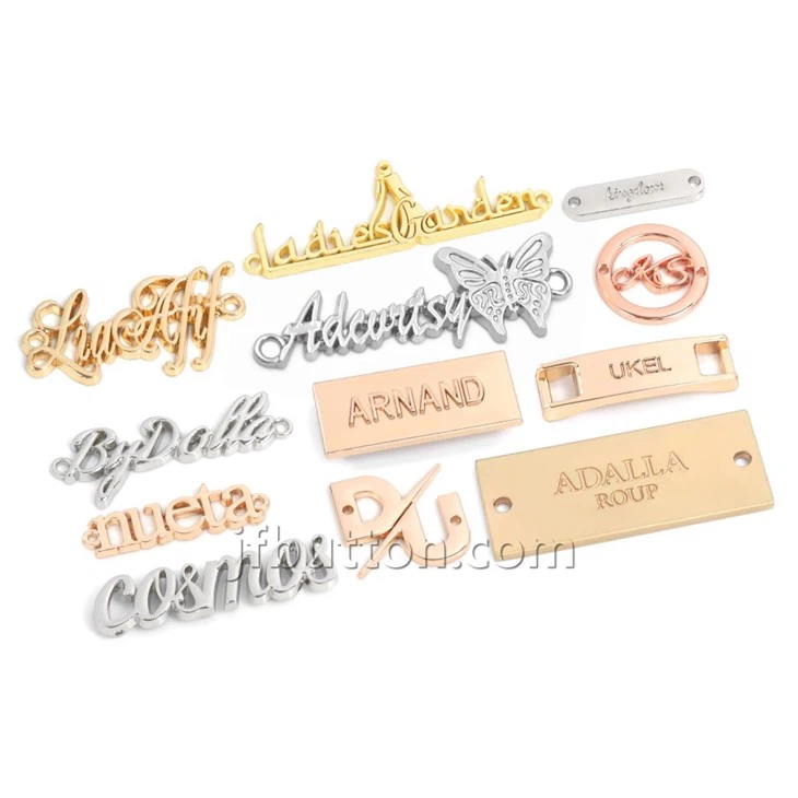 Metal Logo for Clothes