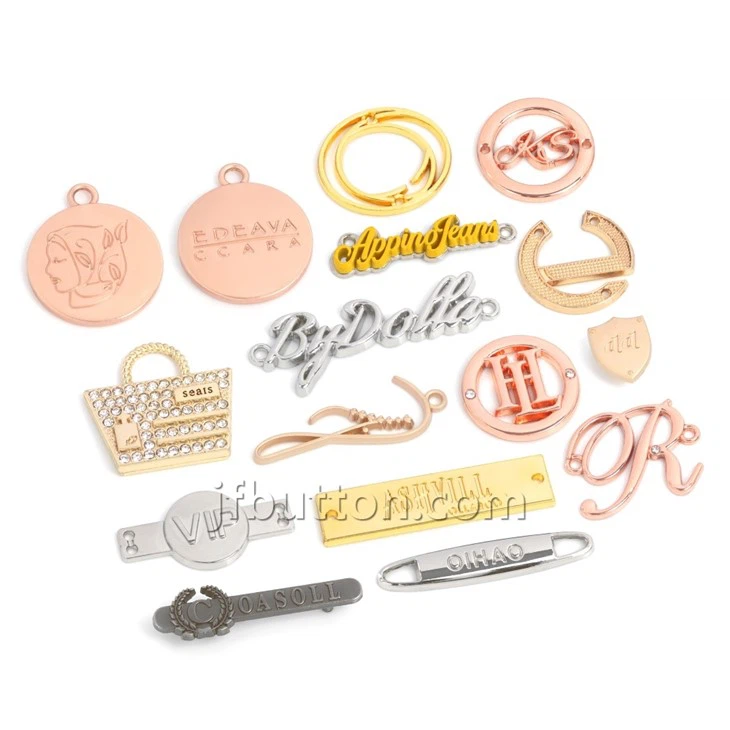 Metal Logo for Clothes