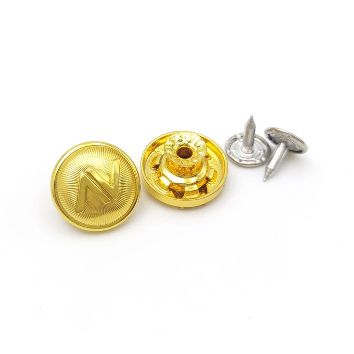 Metal Tack Button For Pants