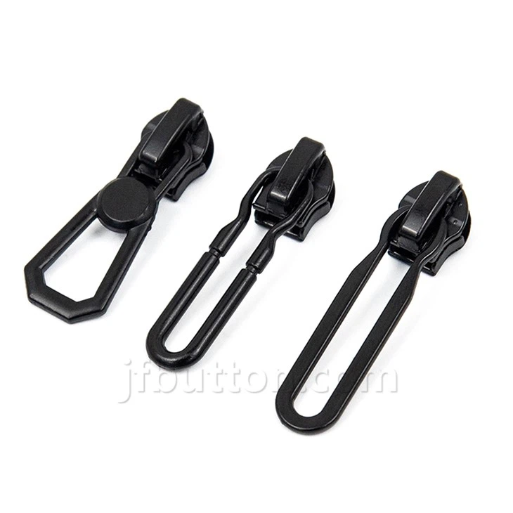 Black Metal Slider Of Zipper