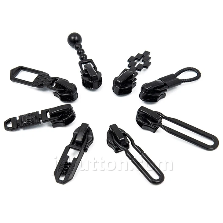 Black Metal Slider Of Zipper