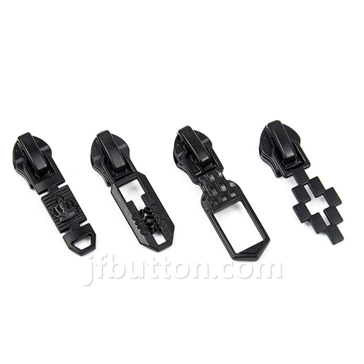 Black Metal Slider Of Zipper