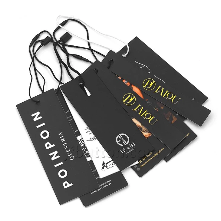 Customizable Clothing Hang Tag