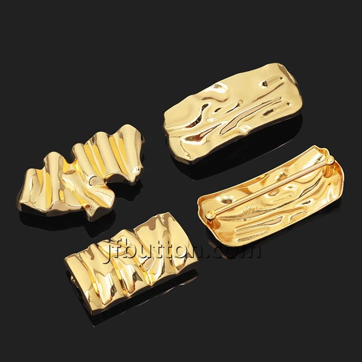 Dented Hammered Buckle For Swimwear factory