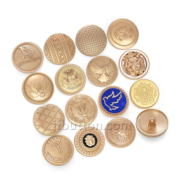 Double Breasted Blazer Brass Buttons