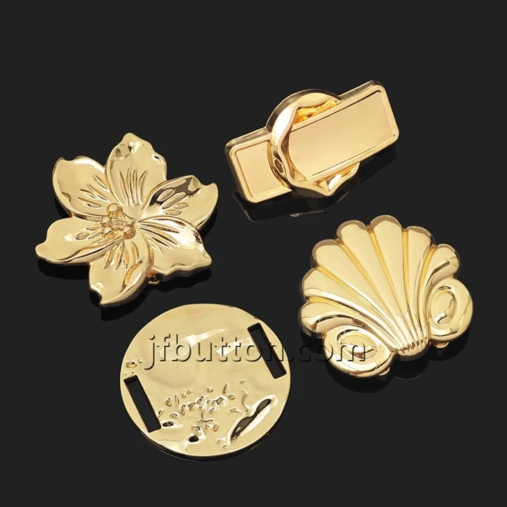 Gold Conch Metal Buckle suppliers