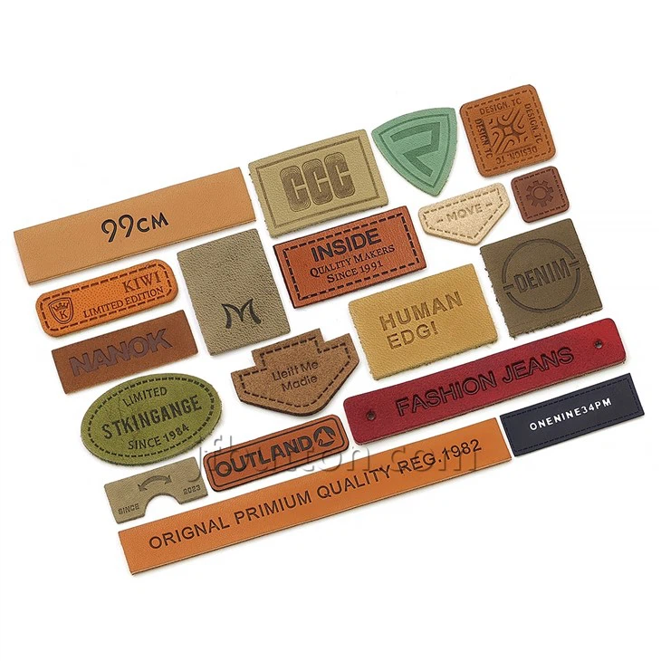 Leather Handmade Labels