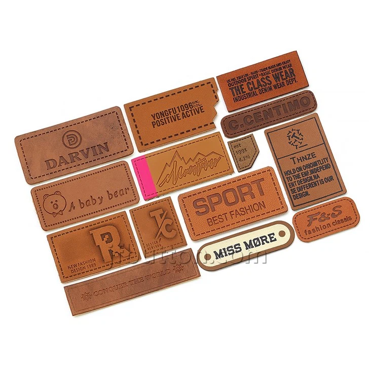Leather Handmade Labels