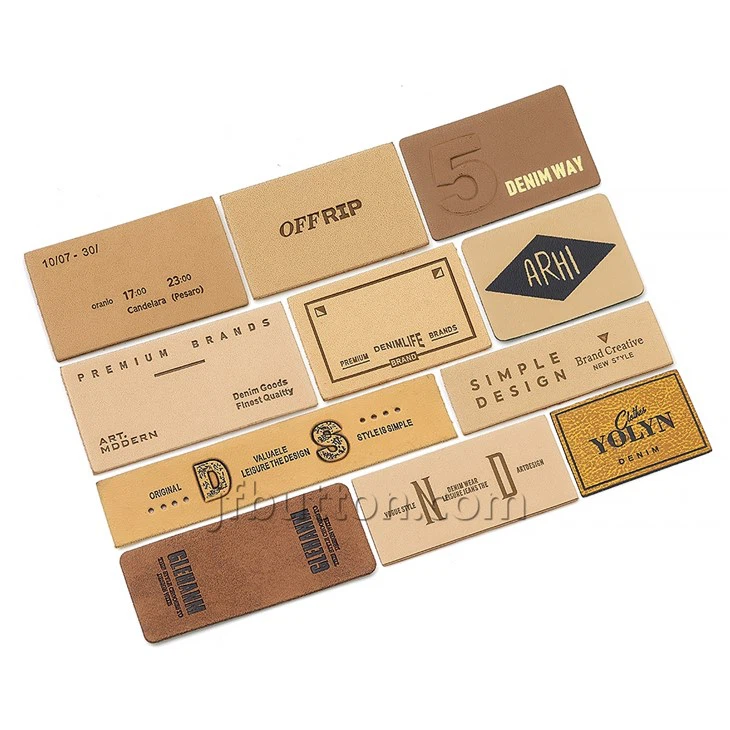 Leather Handmade Labels