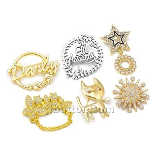 Bižutéria špendlíky a brošne