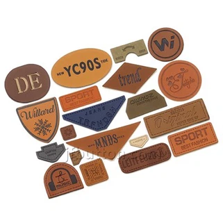 Kožené ručne vyrábané štítky