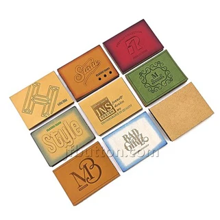 Kožené značky na pletenie