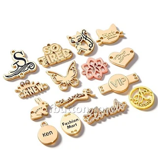 Značky kovového loga pre kabelky