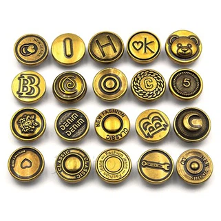 Heavy Duty Náhradné Jean Buttons
