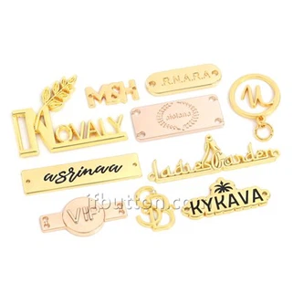 Etiketa na kovovú tašku