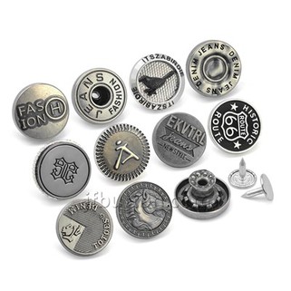 Pin gombíky pre džínsy