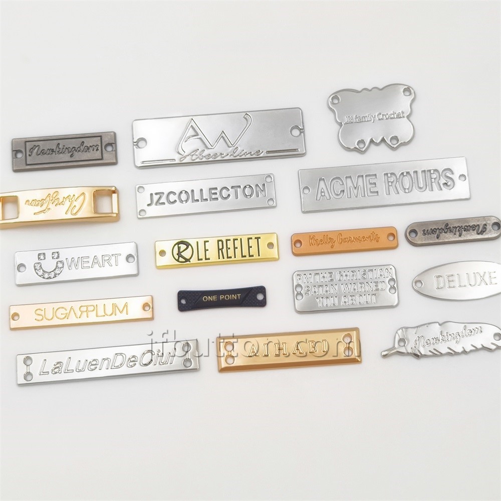 logo metal label logo metal label